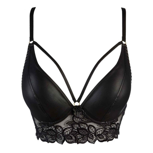 Semi-corset  - Noir  - Axami lingerie - Lingerie sexy axami